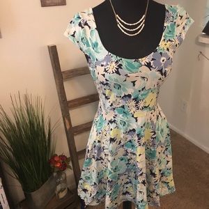 LC Lauren Conrad Floral Sundress